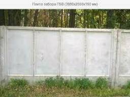 Панель заборная П5В + стаканы к ней