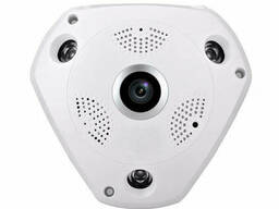 Панорамная камера видеонаблюдения потолочная MicroSD VR360 IPC Camera 1317VR WIFI