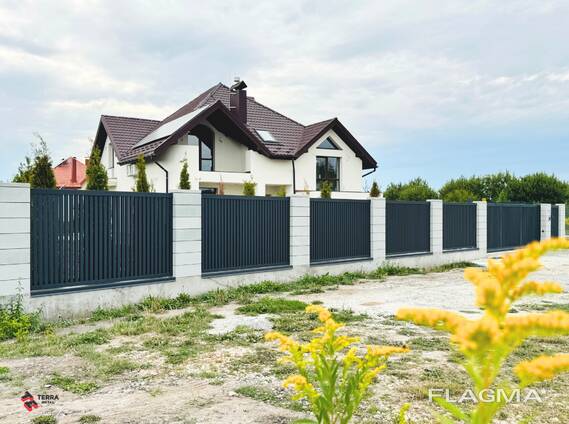 Паркан ранчо Вертикальне під ключ