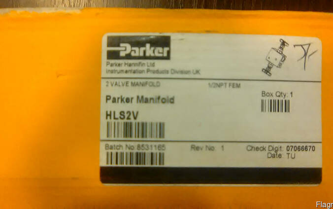 Parker Manifold HLS2V манифолд вентиль КИП фитинги