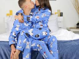 Парные пижамы для влюбленных. Шикарный подарок!