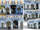 Паспорт фасада пристройка фасадный вход витрина навес отделка Одесса - фото 1