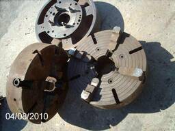 Патрон токарный 500мм 3-кулачковый посадка конус 8