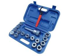 Патроны цанговые 3 - 25 мм ER40 КМ2 15 шт. Holzmann SZSMK2ER40