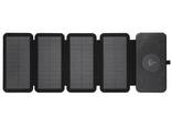УМБ PowerBank із сонячною панеллю, повербанк Квант WSC26/4 30000mAh + 4 panels - фото 1