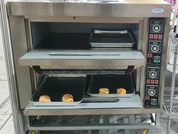 Печь подовая для выпечки и хлеба 2х-секционная