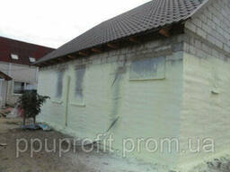 Пенополиуретан напыляемый, пінополіуретан для утеплення будівель БАСФ Німеччина