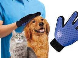 Перчатка для вычесывания шерсти True Touch, Тру Тач, Pet Glove