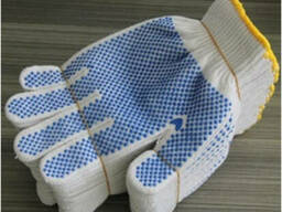 Перчатки Труд с ПВХ