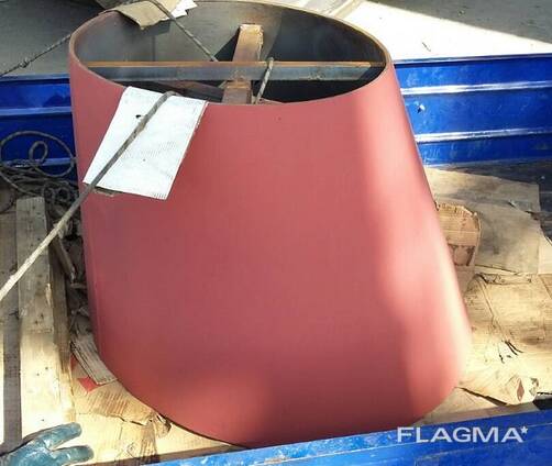 Переход сварной эксцентрический ТС 586.31 1420х16-820х11