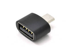 Переходник YHL T3 USB2.0(AF) OTG =&gt; microUSB(M), Black, OEM