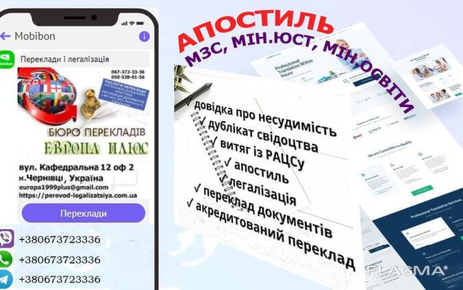 Послуги перекладу документів