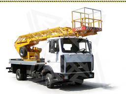 Переоборудование в автогидроподъемник АП-18 шасси заказчика