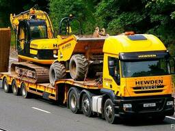 Перевозка дорожной строительной техники катка асвальтоукладч