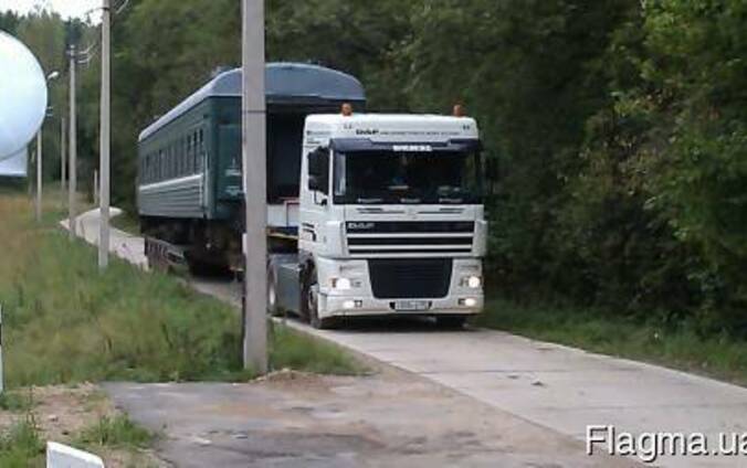 Перевозка вагончиков строительных ларьков вагонов магазинов