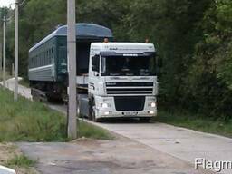 Перевозка вагончиков строительных ларьков вагонов магазинов