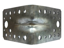 Перфорований куточок посилений. 90х90х65х2.5