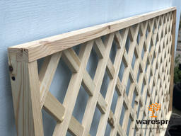 Пергола, декоративная решетка деревянная для беседки, для сада и огорода