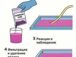 Перманганат калия для очистки води.