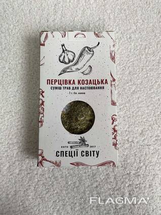 Перцівка козацька, суміш трав для настоювання перцівки