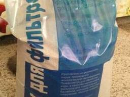 Песок кварцевый для водоочистки, 25 кг/1т, фракция 0,4-0,8 м