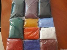 Песок кварцевый окрашенный