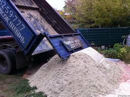 Песок речной, доставка песка, продажа песка