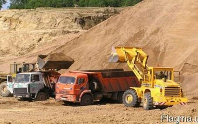 Песок желтый доставка Сумы область Суми Зил КАМаЗ цена