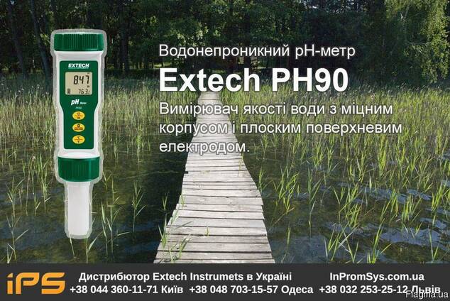 PH-метр Водонепроницаемый Extech PH90