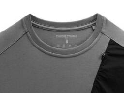 Phantom Project/M-Tac футболка Zipper Combo Cotton Nylon Light Grey