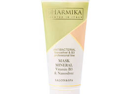Pharmika Mask Mineral Vitamin B3 &amp; NanoSilver - Мінеральна порозвужуюча маска з. ..