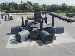 Піч для виробництва деревного вугілля BOSA 6-150 FL