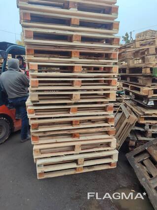 Піддон дерев'яний 1200х1000х140мм, 2-3 сорт