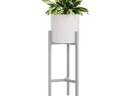Підставка для квітів металева Orizon Craft Y 60х30х30 біла