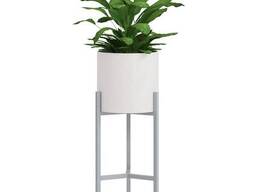 Підставка для квітів металева Orizon Craft Y 60х36х36 біла
