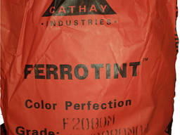 Пигмент железоокисный Cathay Ferrotint F 2080 Терракот Китай мешок 25 кг