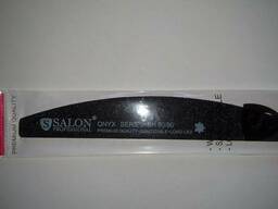 Пилка Salon Professional, 80/80, ONYX, "лодка"
