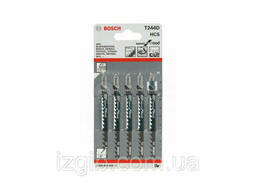 Пилочка для эл. лобзика, по дереву Bosch 244D (21-324)