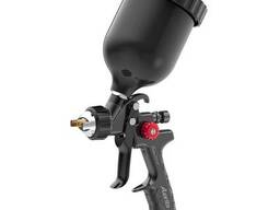 Пистолет окрасочный пневматический HVLP верх. пласт. бачок 600мл, форсунка-2,0мм. ..