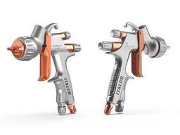 Пистолет окрасочный пневматический LVMP верх. пласт. бачок 600мл, форсунка-1,4мм Italco. ..