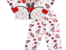 Пижама для девочек Валери-Текс 1827-55-292-027-024 128 см. ..