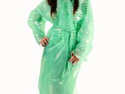 Плащ дождевик полиэтиленовый под пояс