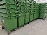 Пластиковий контейнер ESE на 660 л. для сміття