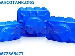 Пластиковые емкости прямоугольные для воды с краном