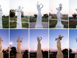 Пластиковые садово-парковые световые скульптуры под заказ