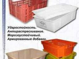 Пластиковые ящики для заморозки мяса, рыбы, овощей