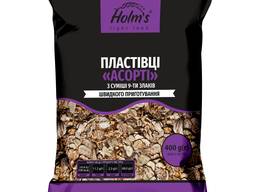 Пластівці Асорті 9 злаків ТМ «Holm’s», 400 г
