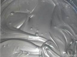 Пластизольная безфталатная краска металик серебро silver ртуть