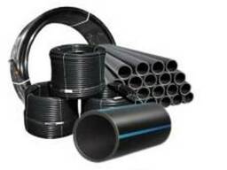 Трубы ПЭ 100 пластиковые, полиэтиленовые, водопроводные