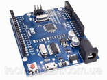 Плата Arduino UNO R3 CH340G/ATmega328p (Ардуино Micro-USB) - фото 1